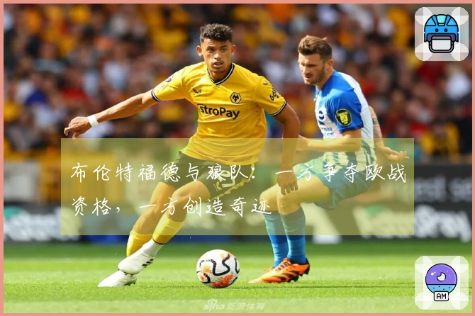 布伦特福德与狼队：一方争夺欧战资格，一方创造奇迹